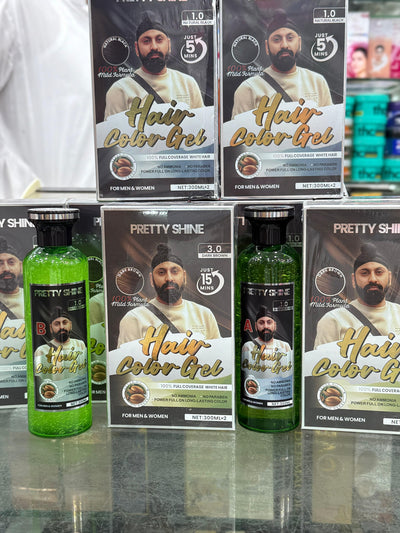 PRETTY SHINE HAIR COLOR GEL 600ML SARDAR JEE