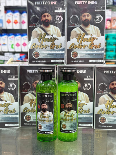 PRETTY SHINE HAIR COLOR GEL 600ML SARDAR JEE