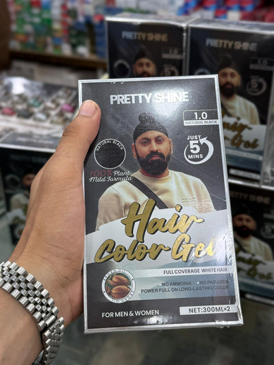 PRETTY SHINE HAIR COLOR GEL 600ML SARDAR JEE