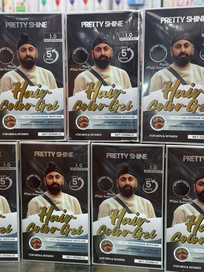 PRETTY SHINE HAIR COLOR GEL 600ML SARDAR JEE