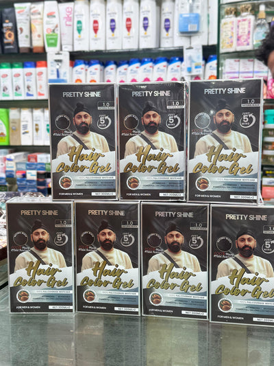 PRETTY SHINE HAIR COLOR GEL 600ML SARDAR JEE