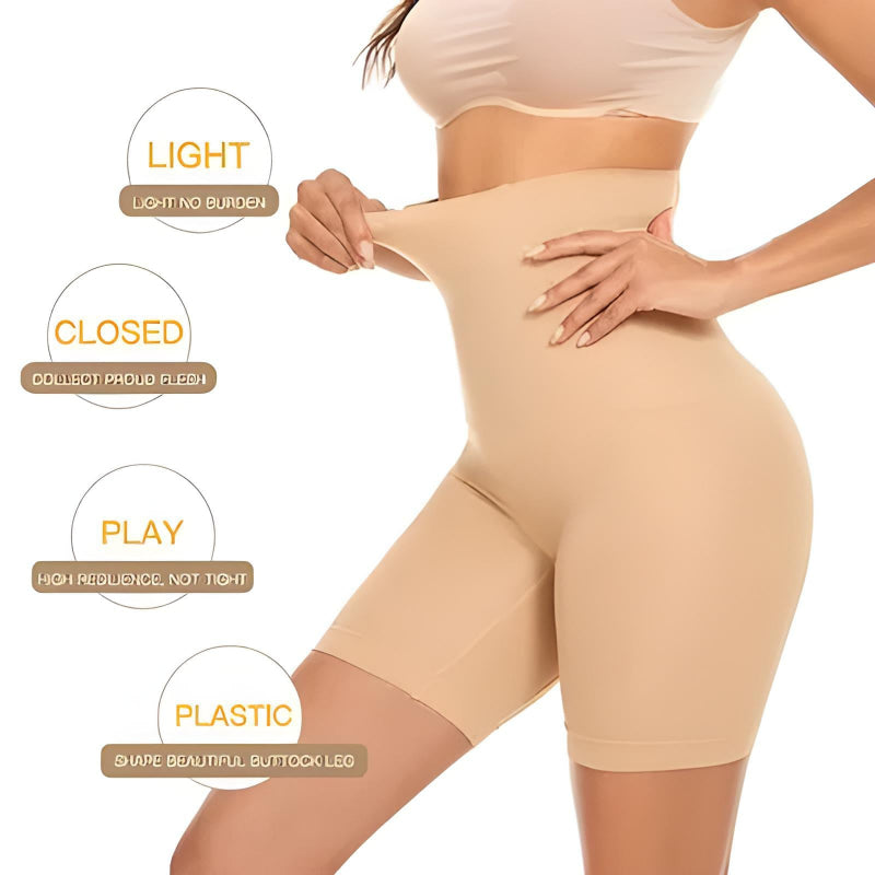 Seamless High-Waisted Body Shaper (Premium Quality)
